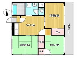 松本ビル204の間取り