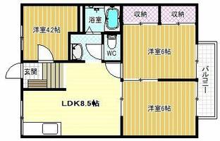 物件の間取り画像