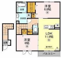 物件の間取り画像