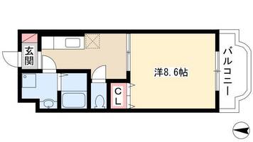 ソレアード103の間取り