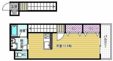 物件の間取り画像