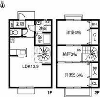 物件の間取り画像
