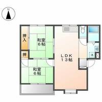 コーポラスカトレアの間取り