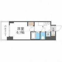 プレサンス梅田北ザ・ライブの間取り