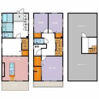 愛知県名古屋市中川区花塚町3丁目(一戸建)の賃貸物件の間取り