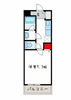 ベルドミール末広Ⅲ番館の間取り