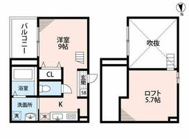 物件の間取り画像