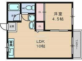 物件の間取り画像
