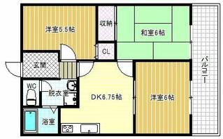 物件の間取り画像