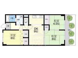 吉田マンション東雲パート2の間取り