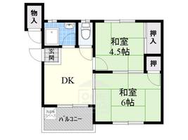 暁マンションの間取り