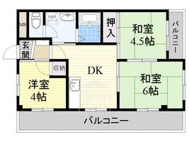 物件の間取り画像