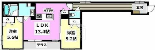 物件の間取り画像