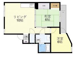 ドムス西高槻の間取り