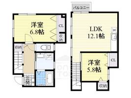 物件の間取り画像