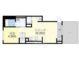 キャルムコート高槻富田の間取り