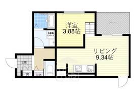 キャルムコート高槻富田の間取り