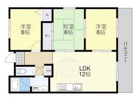 物件の間取り画像
