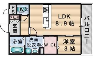 物件の間取り画像