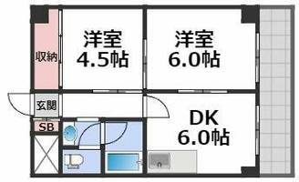 物件の間取り画像
