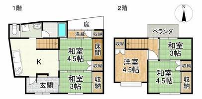 物件の間取り画像