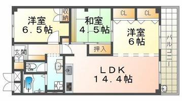 物件の間取り画像
