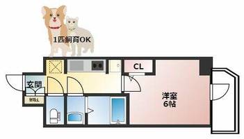 S-RESIDENCE都島Luxの間取り