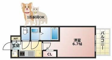物件の間取り画像