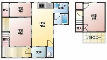 物件の間取り画像