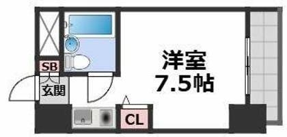 アーバンエース上本町パルの間取り