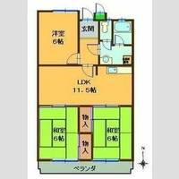 第2橋本マンションの間取り