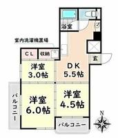 物件の間取り画像