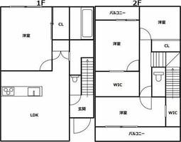 物件の間取り画像