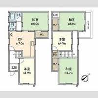 大阪府高石市取石6丁目(一戸建)の賃貸物件の間取り