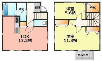 物件の間取り画像