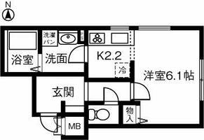 物件の間取り画像