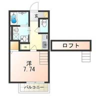 兵庫県尼崎市大庄西町1丁目(アパート)の賃貸物件の間取り