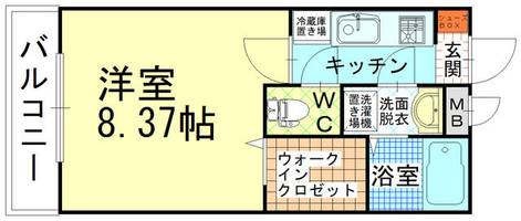 物件の間取り画像