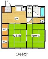 嵐山ハイツの間取り