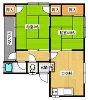 物件の間取り画像