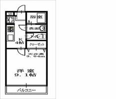 大阪府堺市西区浜寺石津町西4丁(アパート)の賃貸物件202の間取り