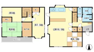 物件の間取り画像