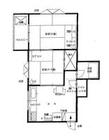 福岡県福岡市早良区西新5丁目(マンション)の賃貸物件の間取り