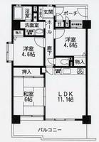 物件の間取り画像