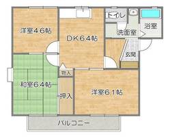 物件の間取り画像