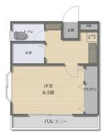 ハイツ西川301の間取り