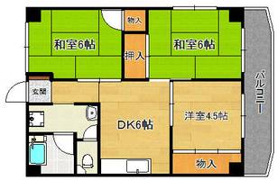 物件の間取り画像