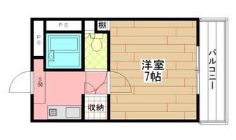 アイリスハイツ2号館203の間取り