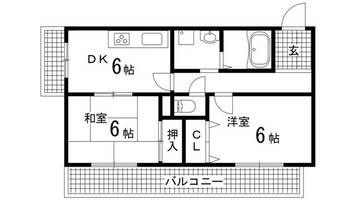 兵庫県神戸市兵庫区下沢通5丁目(マンション)の賃貸物件の間取り