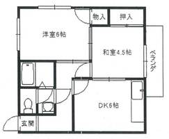 物件の間取り画像